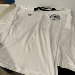 Germany retro soccer jersey medium
